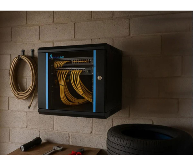ExtraLink Lite 4U 530x400 Czarna wisząca - 1484052 - zdjęcie 6